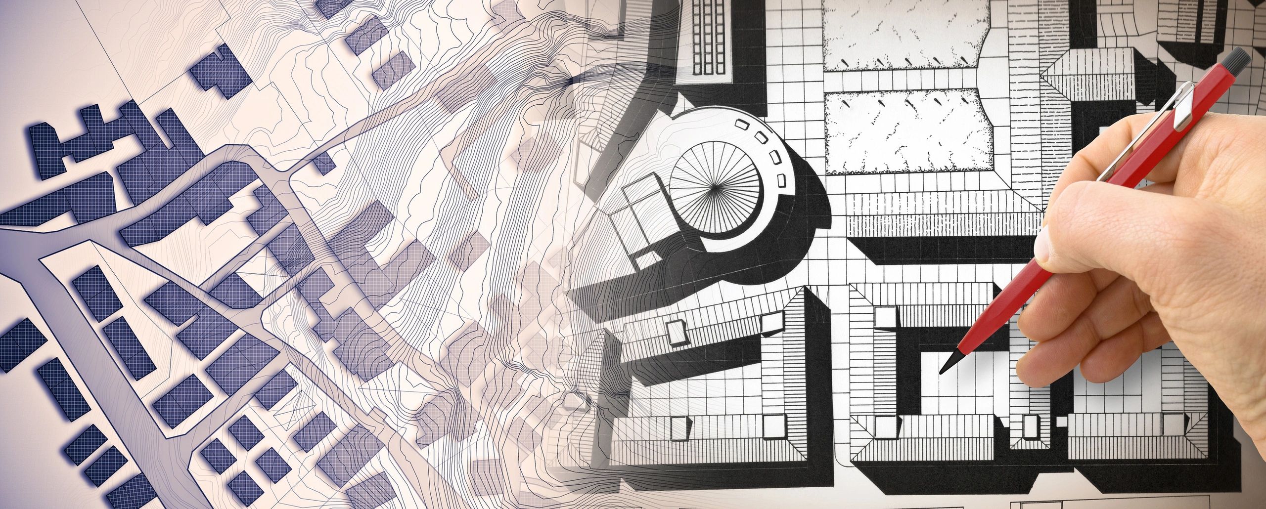 Black and white anime sketch with intricate line art